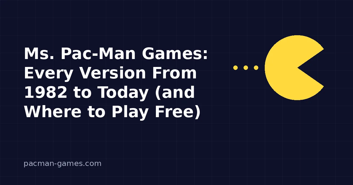 Ms. Pac-Man arcade maze with the four coloured mazes side by side